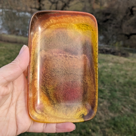 Handmade Tray Colorful Cute Gift Epoxy Resin Soap Dish Rolling 420 - Picture 7 of 14